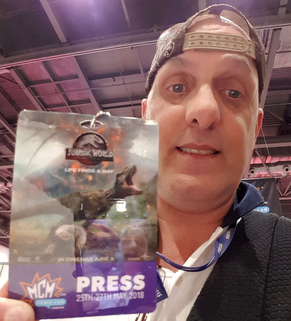 Wayne Comic Con press London Reporter