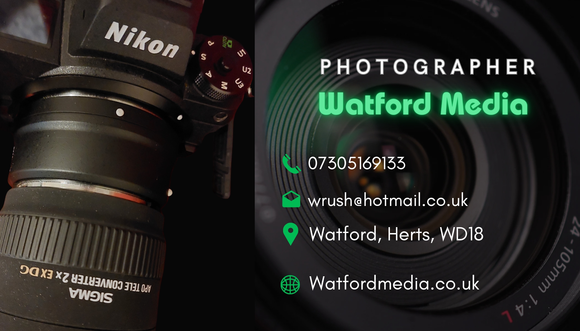 Watford Photographer and design