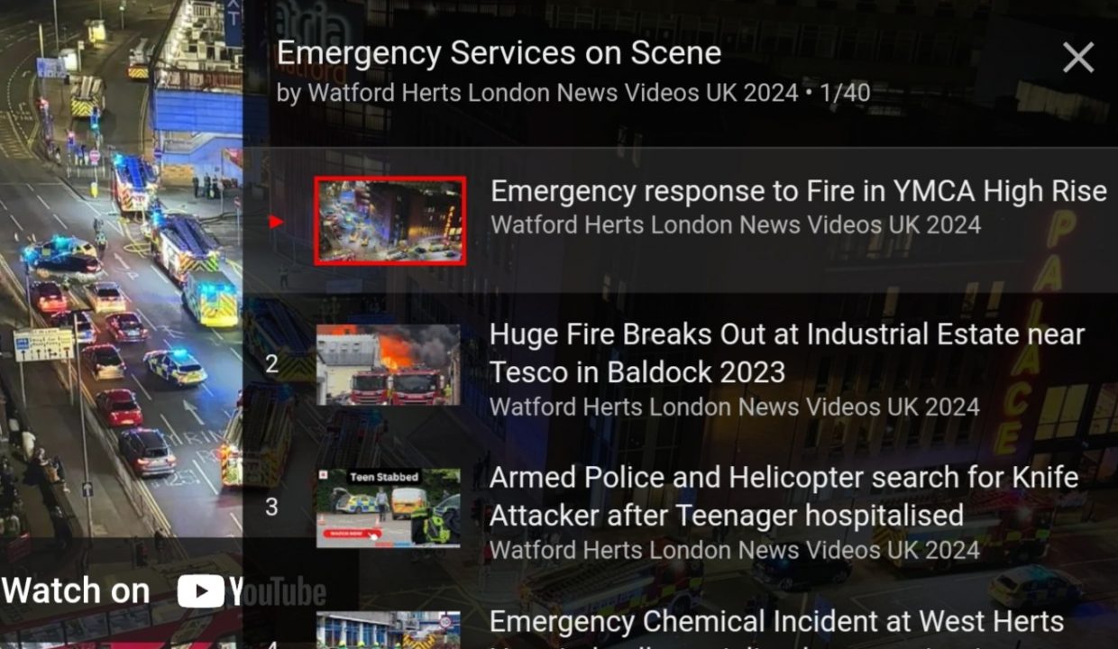 Emergency news footage videos